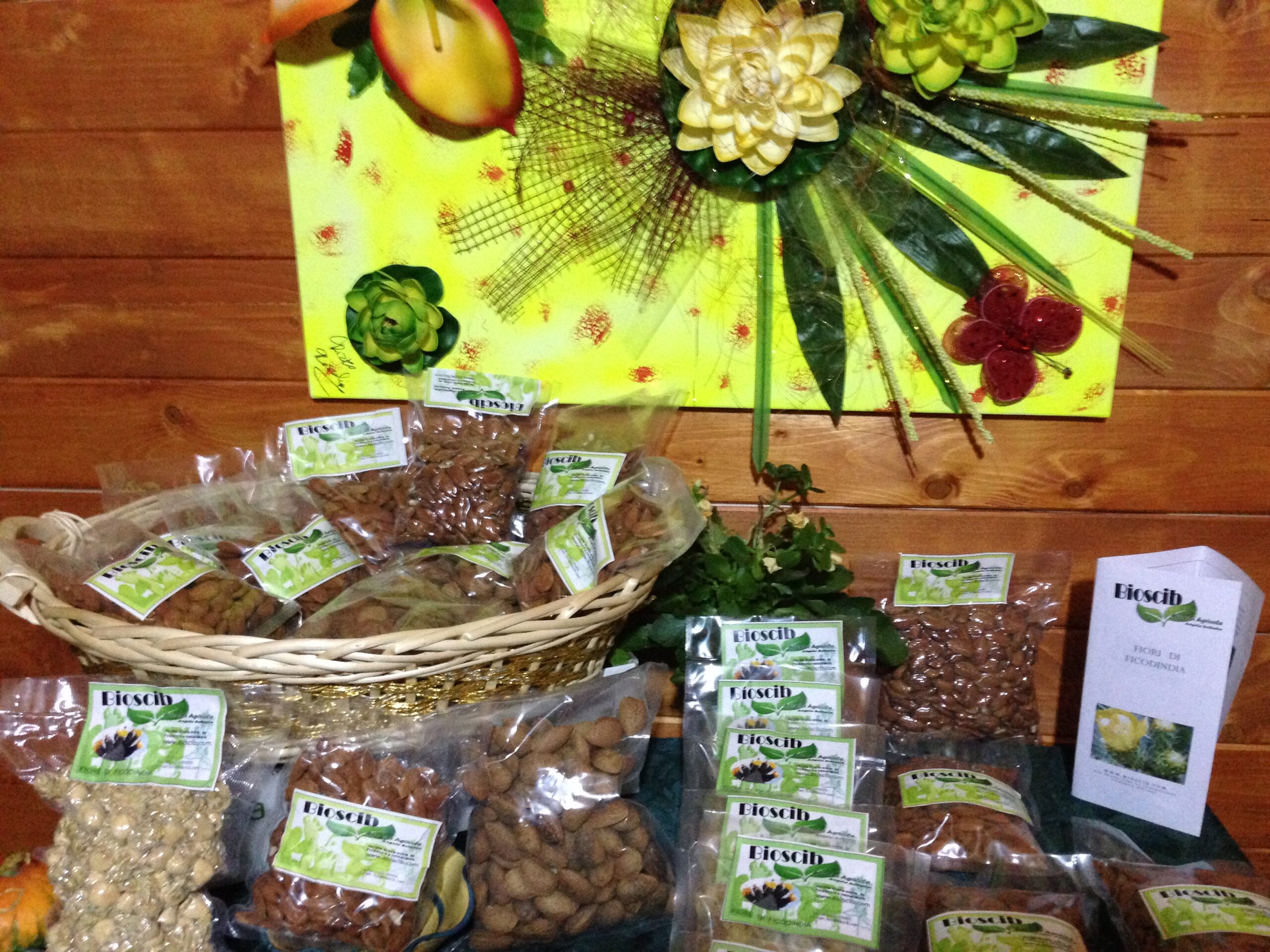 Ceste regalo mix promozionale prodotti tipici siciliani (mix variabile)